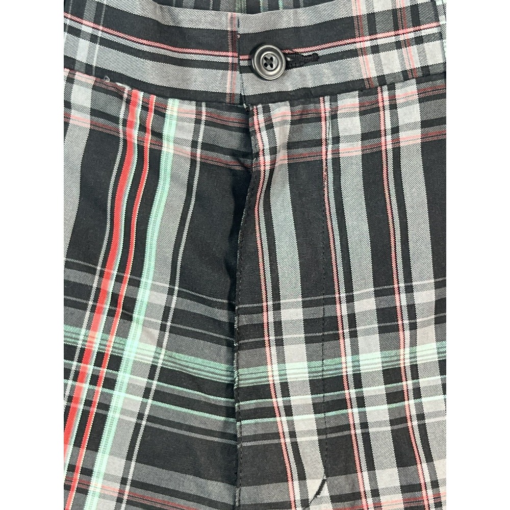PGA Tour Pro Series Mens Size 34 Black Plaid Chino Golf‎ Shorts - Picture 3 of 11
